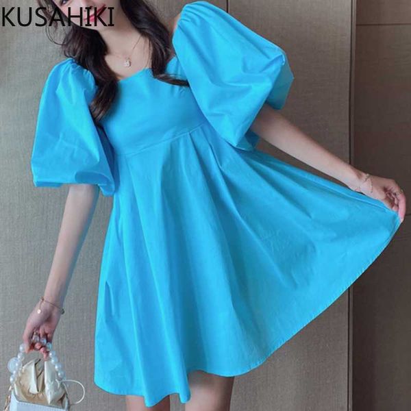 sweet square collar women doll dress summer puff sleeve high waist a-line vestidos solid mini dresses 6h413 210603, Black;gray
sweet square collar women doll dress summer puff sleeve high waist a-line vestidos solid mini dresses 6h413 210603, Black;gray
