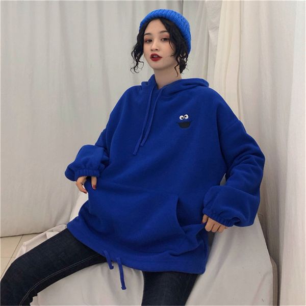 women's hoodies & sweatshirts 2021 autumn of the cartoon released soft ladies in hoodies oversized pocket sweat embroidered, Black
women's hoodies & sweatshirts 2021 autumn of the cartoon released soft ladies in hoodies oversized pocket sweat embroidered, Black