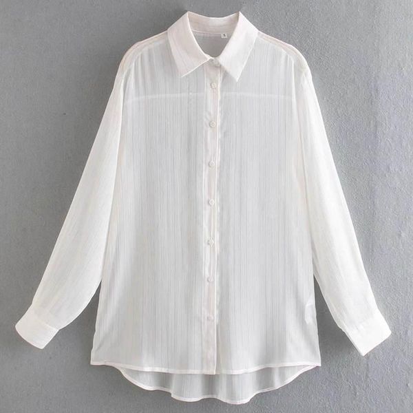 women's blouses & shirts spring polyester shirt turn-down collar long sleeve button cardigan rice white solid striped fashion office la
women's blouses & shirts spring polyester shirt turn-down collar long sleeve button cardigan rice white solid striped fashion office la