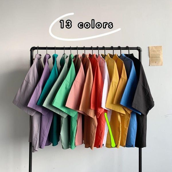 summer european and american style men's original trend leisure vacation hawaii loose cotton solid color simple shirt casual shirts, White;black
summer european and american style men's original trend leisure vacation hawaii loose cotton solid color simple shirt casual shirts, White;black