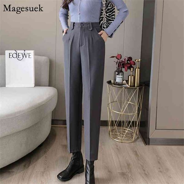 korean fashion casual women trousers autumn vintage high waist baggy pants pockets solid harem for 11479 210512, Blue
korean fashion casual women trousers autumn vintage high waist baggy pants pockets solid harem for 11479 210512, Blue