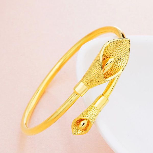 bangle korean fashion bangles for women pure gold color calla wedding engagement bride luxury jewelry wholesale, Black
bangle korean fashion bangles for women pure gold color calla wedding engagement bride luxury jewelry wholesale, Black