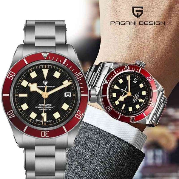 2021 new pagani design bb58 men's watches mechanical watch for men luxury automatic watch men nh35 100m waterproof reloj hombre, Silver
2021 new pagani design bb58 men's watches mechanical watch for men luxury automatic watch men nh35 100m waterproof reloj hombre, Silver