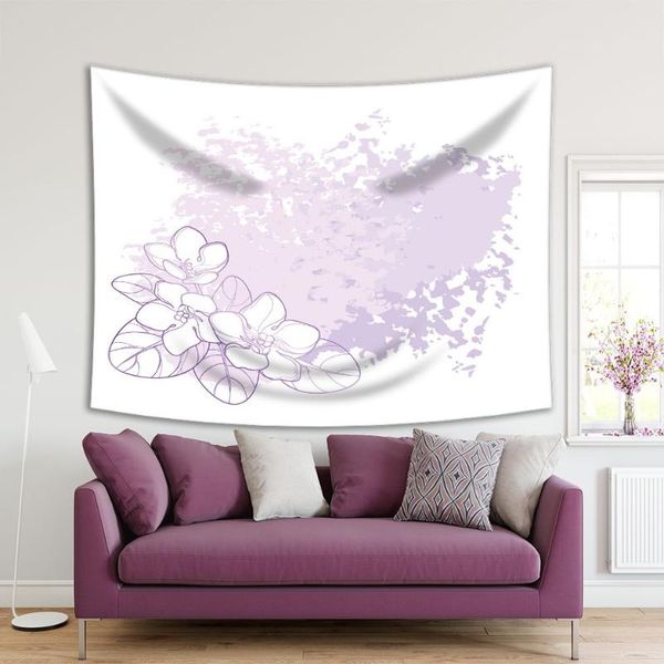 tapestries tapestry saintpaulia african violet flowers leaves nature modern minimalistic artwork purple white
tapestries tapestry saintpaulia african violet flowers leaves nature modern minimalistic artwork purple white