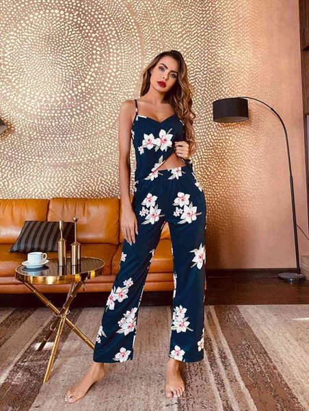 satin pajama set women sleepwear lingerie raceback camisole pant floral nightwear soft loungewear, Black;red
satin pajama set women sleepwear lingerie raceback camisole pant floral nightwear soft loungewear, Black;red
