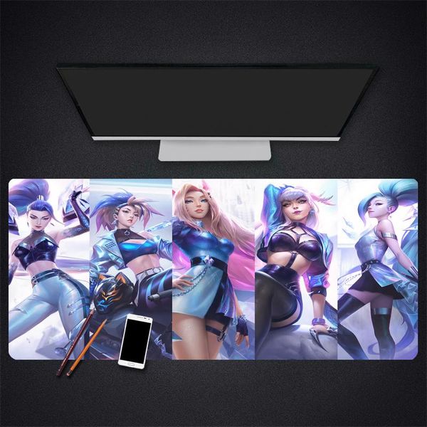 mouse pads & wrist rests anime league of legends kda large gaming pad gamer locking edge keyboard mat desk mousepad
mouse pads & wrist rests anime league of legends kda large gaming pad gamer locking edge keyboard mat desk mousepad