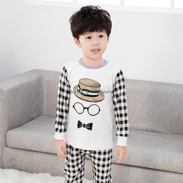 pajamas autumn toddler baby boys sets cartoon plaids long sleeve t-shirt+pants trousers girls clothing sleepwear cotton pyjamas, Blue;red
pajamas autumn toddler baby boys sets cartoon plaids long sleeve t-shirt+pants trousers girls clothing sleepwear cotton pyjamas, Blue;red