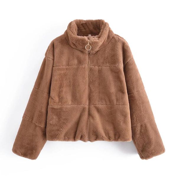 women's jackets willshela women fashion front zipper solid jacket vintage long sleeves high neck female coat chic outfit, Black;brown
women's jackets willshela women fashion front zipper solid jacket vintage long sleeves high neck female coat chic outfit, Black;brown