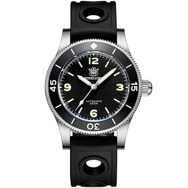 wristwatches sd1952 steeldive 316l stainless steel 30atm ceramic bezel automatic japan nh35 genuine leather strap dive watch, Slivery;brown
wristwatches sd1952 steeldive 316l stainless steel 30atm ceramic bezel automatic japan nh35 genuine leather strap dive watch, Slivery;brown