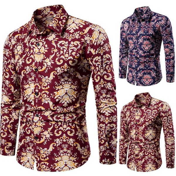 men's casual shirts winter autumn male blouses slim fit long sleeve floral shirt button up formal party blouse, White;black
men's casual shirts winter autumn male blouses slim fit long sleeve floral shirt button up formal party blouse, White;black