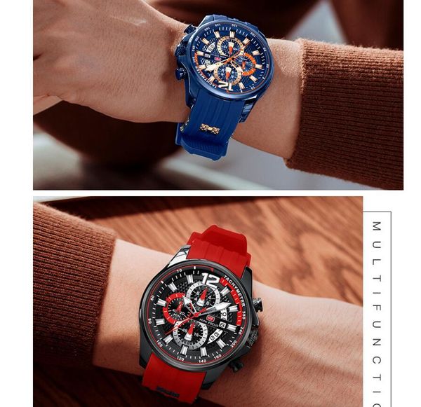 2022 fashion men sport watches luminous luxury brand silicone strap stainless steel waterproof watch men fashion clock reloj hombre 1top
2022 fashion men sport watches luminous luxury brand silicone strap stainless steel waterproof watch men fashion clock reloj hombre 1top