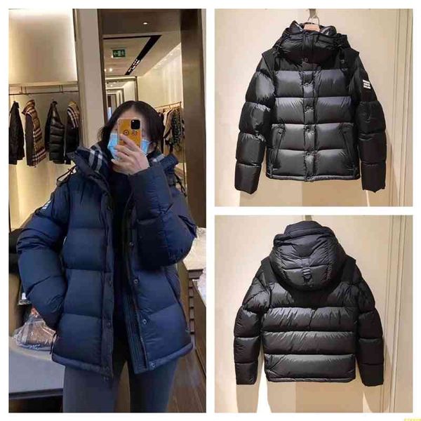 autumn and winter star same down jacket female detachable sleeve vest short 2021 new bread male couple, Black
autumn and winter star same down jacket female detachable sleeve vest short 2021 new bread male couple, Black