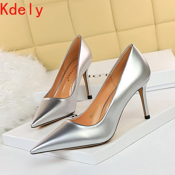 dress shoes women yellow blue 8.5cm high heels pumps patent leather female scarpins office pointed toe tacons plus size, Black
dress shoes women yellow blue 8.5cm high heels pumps patent leather female scarpins office pointed toe tacons plus size, Black
