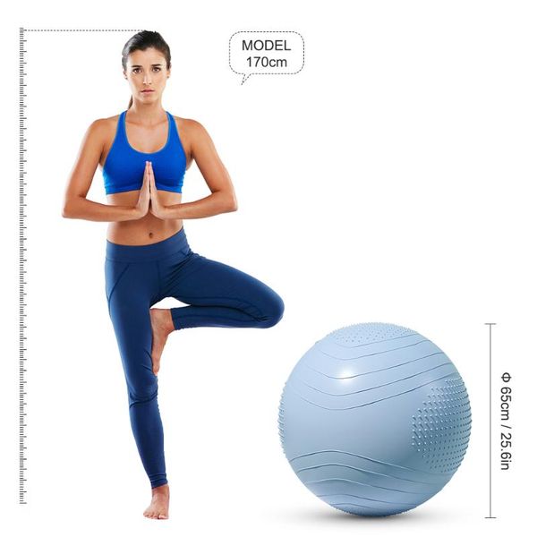yoga balls 65cm ball fitness sports pilates birthing fitball exercise training workout massage gym with quick pump
yoga balls 65cm ball fitness sports pilates birthing fitball exercise training workout massage gym with quick pump