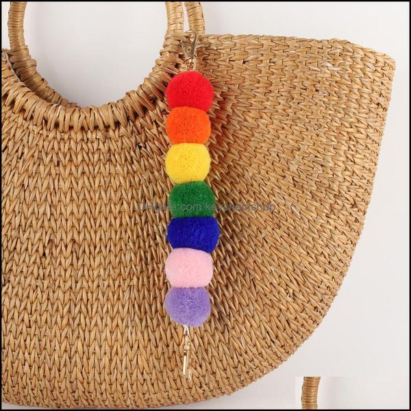 keychains fashion accessories bohemian colorf pompones ball tassel keychain pendants keyring for women bag bohe jewelry trinket gift drop de, Silver
keychains fashion accessories bohemian colorf pompones ball tassel keychain pendants keyring for women bag bohe jewelry trinket gift drop de, Silver