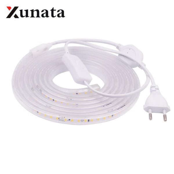 strips 220v led strip waterproof ip67 120leds/m outdoor ribbon rope white/warm white 2835 light +eu switch plug
strips 220v led strip waterproof ip67 120leds/m outdoor ribbon rope white/warm white 2835 light +eu switch plug
