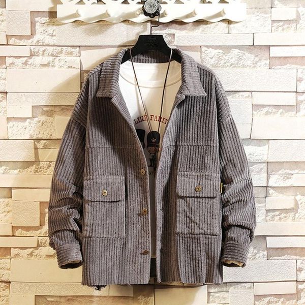 men's jackets men casual winter jacket male korean corduroy thickening lapel autumn clothes long sleeve hip hop, Black;brown
men's jackets men casual winter jacket male korean corduroy thickening lapel autumn clothes long sleeve hip hop, Black;brown