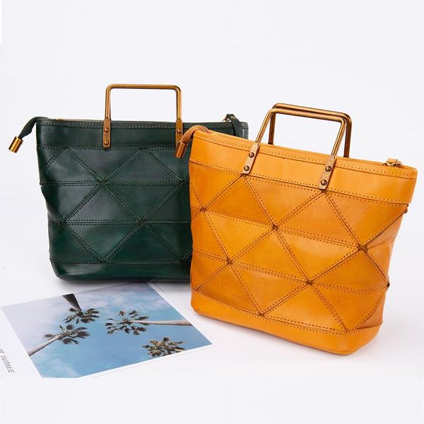 evening bags crossbody bag art handmade leather women's geometric stitching small tote handbag
evening bags crossbody bag art handmade leather women's geometric stitching small tote handbag