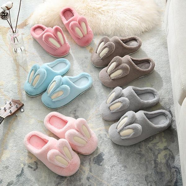 plush slipper home soft indoor winter slippers for women and men shoes with ear cartoon children, Black
plush slipper home soft indoor winter slippers for women and men shoes with ear cartoon children, Black