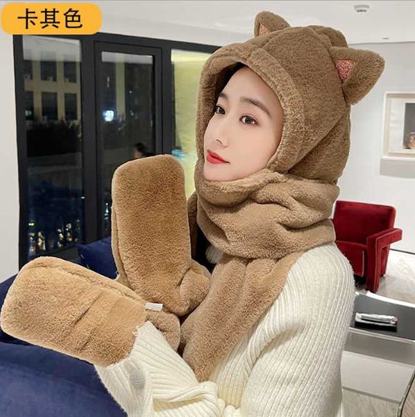 hats, scarves & gloves sets khaki ru cartoon cat plush warm bomber hats fur hat scarf 3in1 set wraps furry cap head warmer outdoor earflap g, Blue;gray
hats, scarves & gloves sets khaki ru cartoon cat plush warm bomber hats fur hat scarf 3in1 set wraps furry cap head warmer outdoor earflap g, Blue;gray