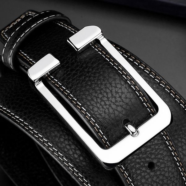 factory design 2021 men's pin buckle fashion versatile leather simple belt, Black;brown
factory design 2021 men's pin buckle fashion versatile leather simple belt, Black;brown
