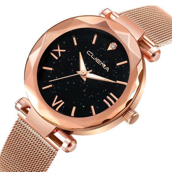 wristwatches fashion women stainless steel watch leisure ladies quartz wrist mujer kadin kol saati zegarki damskie smart clock, Slivery;brown 
wristwatches fashion women stainless steel watch leisure ladies quartz wrist mujer kadin kol saati zegarki damskie smart clock, Slivery;brown