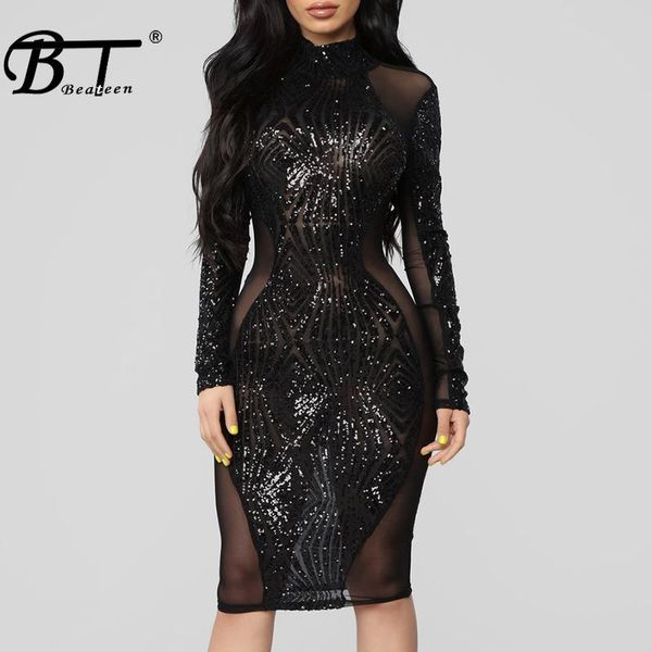 casual dresses beateen 2021 black long sleeve mesh sequined bodycon dress cut out backless club night, Black;gray
casual dresses beateen 2021 black long sleeve mesh sequined bodycon dress cut out backless club night, Black;gray