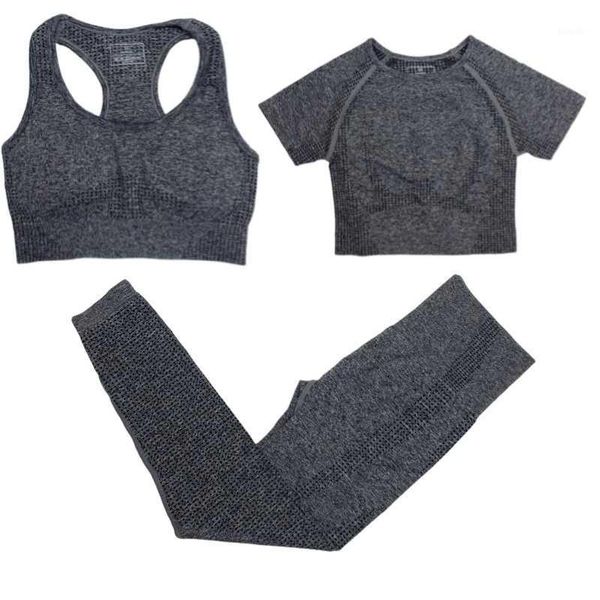 vital women workout sports bra+short sleeve crop shirts+seamless leggings wear fitness clothing yoga set outfit
vital women workout sports bra+short sleeve crop shirts+seamless leggings wear fitness clothing yoga set outfit