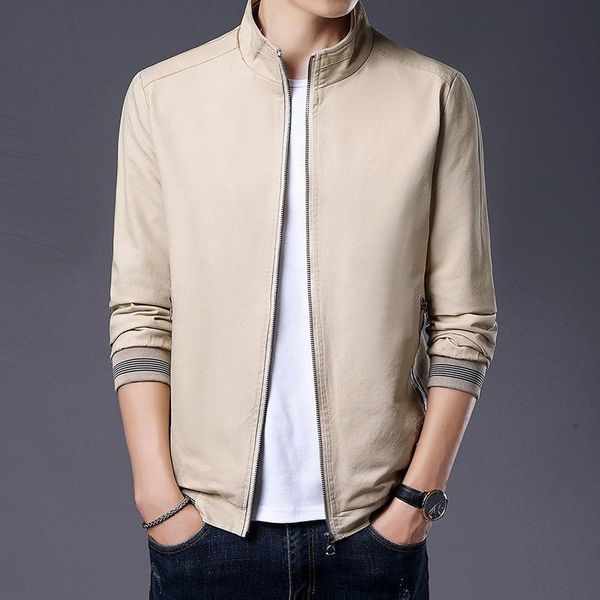 men's jackets autumn casual men middle-aged youth jacket stand collar trend slim fit plus size 5xl solid outerwear long sleeve thin coa, Black;brown
men's jackets autumn casual men middle-aged youth jacket stand collar trend slim fit plus size 5xl solid outerwear long sleeve thin coa, Black;brown