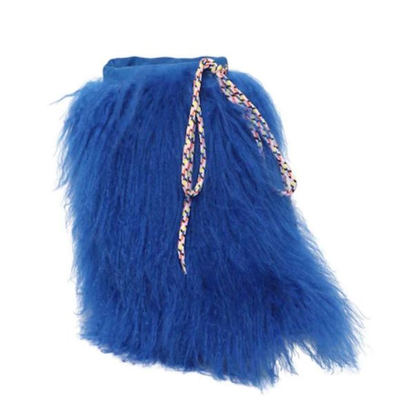 boots fashion blue wool fur snow woman covered ankle winter plush inside thick platform sole women shoe, Black
boots fashion blue wool fur snow woman covered ankle winter plush inside thick platform sole women shoe, Black