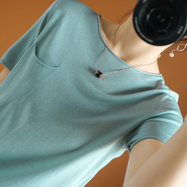 women's t-shirt t-shirts 2021 arrival pullover summer thin basic jumper for female soft shirt o-neck short sleeve girl clothes, White
women's t-shirt t-shirts 2021 arrival pullover summer thin basic jumper for female soft shirt o-neck short sleeve girl clothes, White