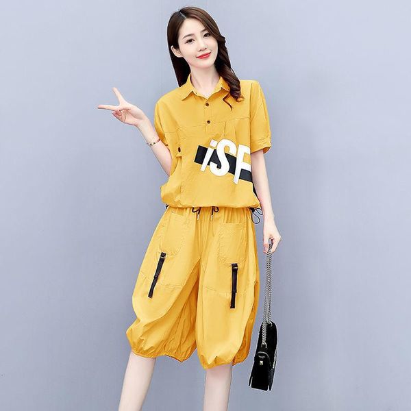 women's tracksuits summer clothes 2022 suit casual t-shirt and loose wide leg shorts 2 two piece set for women fashion korean crop top, Gray
women's tracksuits summer clothes 2022 suit casual t-shirt and loose wide leg shorts 2 two piece set for women fashion korean crop top, Gray