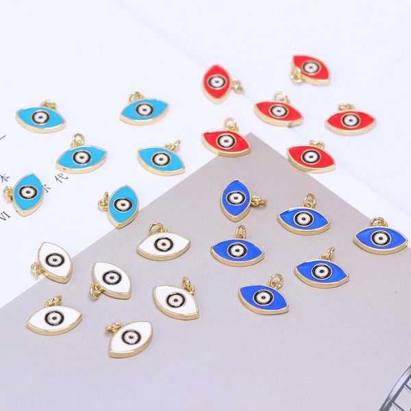 charms juya handicraft enamel greek turkish blue white red evil eye for handmade fashion lucky pendant jewelry making, Bronze;silver
charms juya handicraft enamel greek turkish blue white red evil eye for handmade fashion lucky pendant jewelry making, Bronze;silver