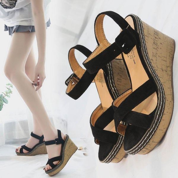 open toe velvet shoes female sandal buckle strap espadrilles platform clogs wedge high heels peep suede girls lacquered comfort dress, Black
open toe velvet shoes female sandal buckle strap espadrilles platform clogs wedge high heels peep suede girls lacquered comfort dress, Black
