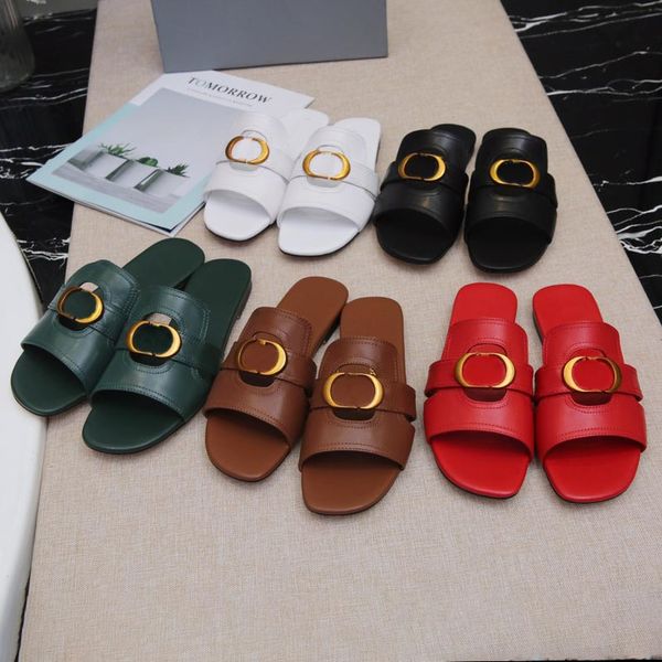 women 30 montaigne sandals slipper fashion summer flat leather beach metal buckle slippers luxury brand ladies cool casual slides sandal wit, Black
women 30 montaigne sandals slipper fashion summer flat leather beach metal buckle slippers luxury brand ladies cool casual slides sandal wit, Black