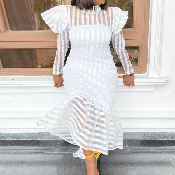 casual dresses 2021 european american stripes puff sleeve temperament ol commuter dress solid color perspective women's, Black;gray
casual dresses 2021 european american stripes puff sleeve temperament ol commuter dress solid color perspective women's, Black;gray