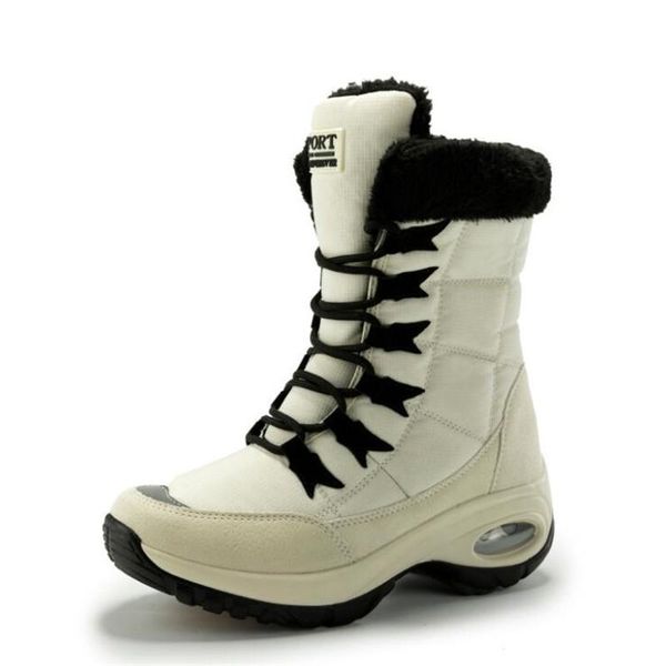 boots women quality waterproof winter warm mid-calf snow ladies lace-up comfortable chaussures femme, Black
boots women quality waterproof winter warm mid-calf snow ladies lace-up comfortable chaussures femme, Black