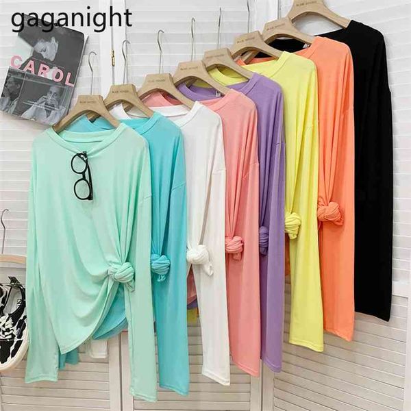 8 candy colors oversized tshirt casual women harajuku solid long sleeve thin t shirt summer basic cotton tee 210601, White
8 candy colors oversized tshirt casual women harajuku solid long sleeve thin t shirt summer basic cotton tee 210601, White