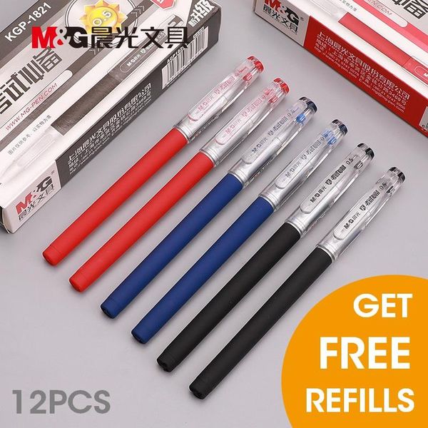 gel pens m&g 12pcs/lot needle ink pen 0.5mm extra fine refills black blue red office school supplies stationery kids student
gel pens m&g 12pcs/lot needle ink pen 0.5mm extra fine refills black blue red office school supplies stationery kids student