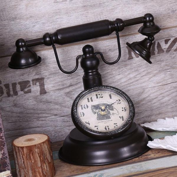 desk & table clocks european style living room decoration telephone clock creative nordic home decorations wrought iron antique bar cafe
desk & table clocks european style living room decoration telephone clock creative nordic home decorations wrought iron antique bar cafe