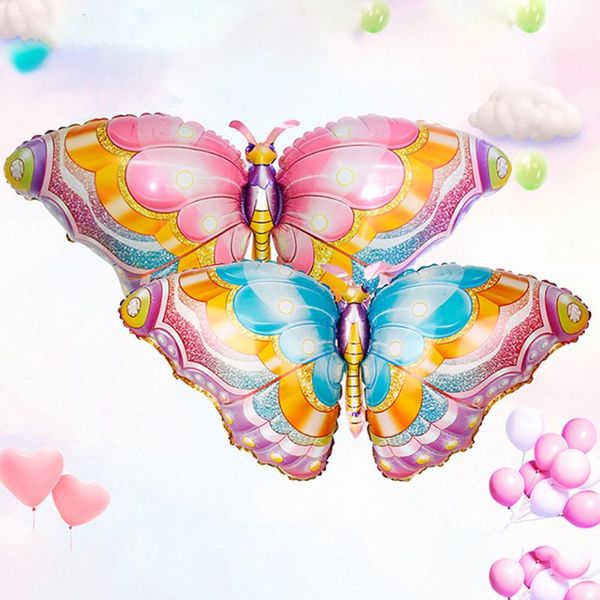 party decoration 1pc large butterfly colorful aluminum film balloon happy birthday wedding wholesale
party decoration 1pc large butterfly colorful aluminum film balloon happy birthday wedding wholesale