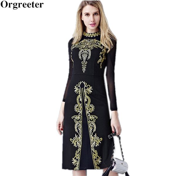 summer style runway women's vintage embroidery dress split long party dresses plus size robe longue 210602, Black;gray
summer style runway women's vintage embroidery dress split long party dresses plus size robe longue 210602, Black;gray