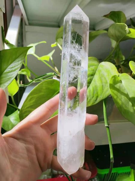 decorative objects & figurines natural clear quartz wand polished crystals healing reiki for home decoration gifts
decorative objects & figurines natural clear quartz wand polished crystals healing reiki for home decoration gifts