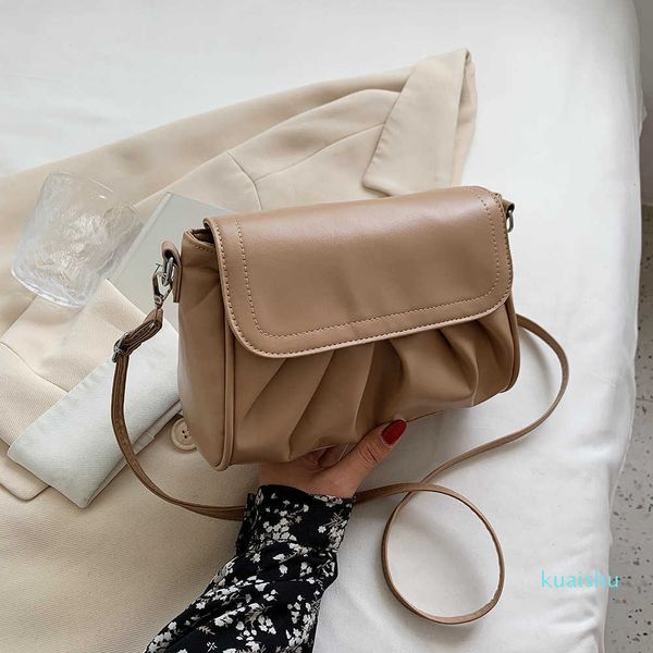 women bag 2021 solid color crossbody soft pu leather messenger bags female pleated shoulder bag ladies square flap
women bag 2021 solid color crossbody soft pu leather messenger bags female pleated shoulder bag ladies square flap