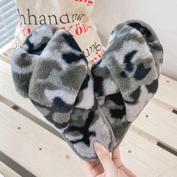 camouflage winter women slippers indoor home plush house womens shoes slipper soft cross female light flat casual, Black
camouflage winter women slippers indoor home plush house womens shoes slipper soft cross female light flat casual, Black