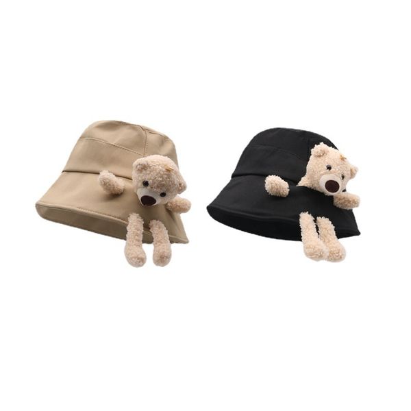 designer three-dimensional doll bear fisherman cute basin bucket hat sun hat female
designer three-dimensional doll bear fisherman cute basin bucket hat sun hat female