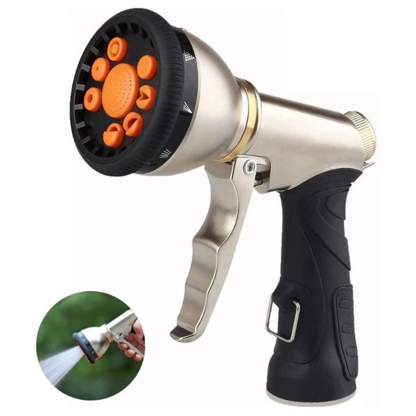 watering equipments system car washer spray hose nozzle sprinkler outdoor 9 functions portable high pressure metal heavy duty garden tool
watering equipments system car washer spray hose nozzle sprinkler outdoor 9 functions portable high pressure metal heavy duty garden tool