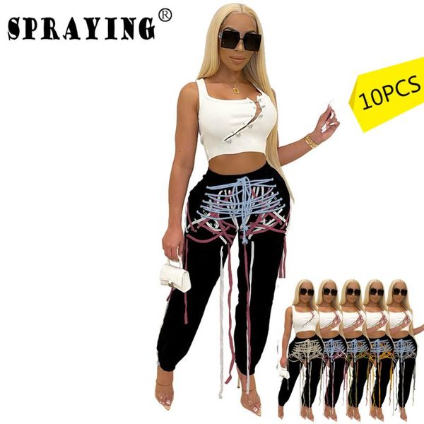 women's pants & capris 10pcs high fashion ulzzang streetwear women bottom y2k straight bandage colorful bulk items wholesale lots s7848, Black;white
women's pants & capris 10pcs high fashion ulzzang streetwear women bottom y2k straight bandage colorful bulk items wholesale lots s7848, Black;white