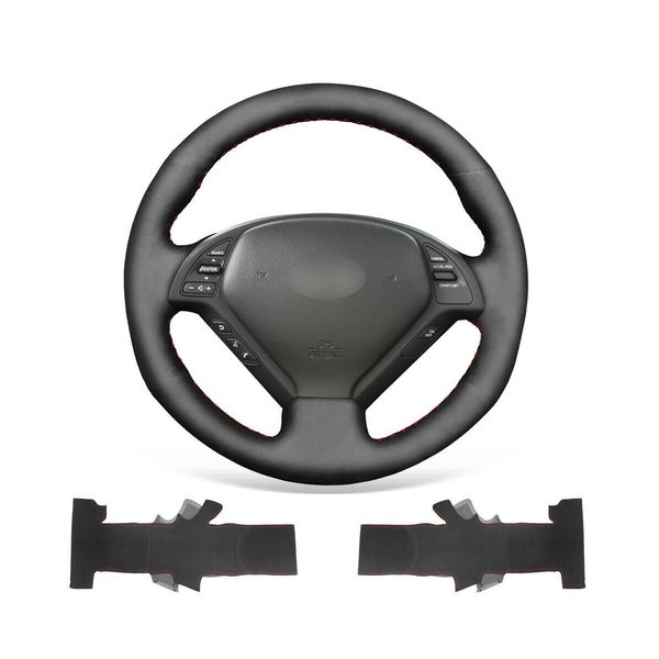diy custom soft black suede steering wheel cover for infiniti g g25 g35 g37 2007-2013 / ex ex35 ex37 2008-2013 q q40 q60 2014-2015 qx50 (us)
diy custom soft black suede steering wheel cover for infiniti g g25 g35 g37 2007-2013 / ex ex35 ex37 2008-2013 q q40 q60 2014-2015 qx50 (us)