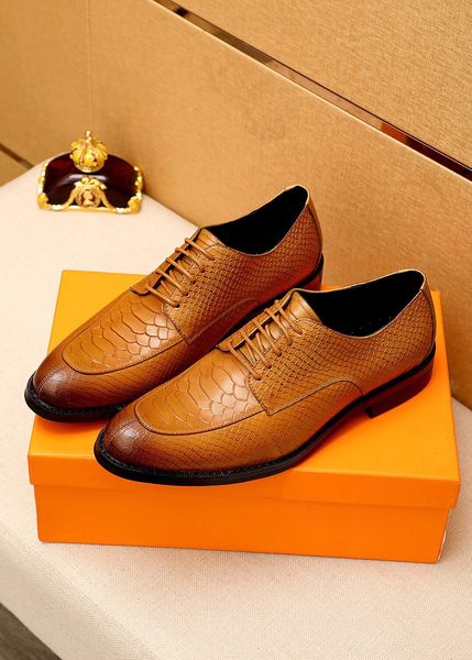 male genuine leather flats men comfortable casual snakeskin loafers brand designer formal business wedding dress shoes size 38-45, Black
male genuine leather flats men comfortable casual snakeskin loafers brand designer formal business wedding dress shoes size 38-45, Black